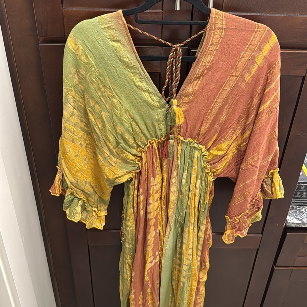 Embroider and beaded maxi dress - Picture 5 of 5